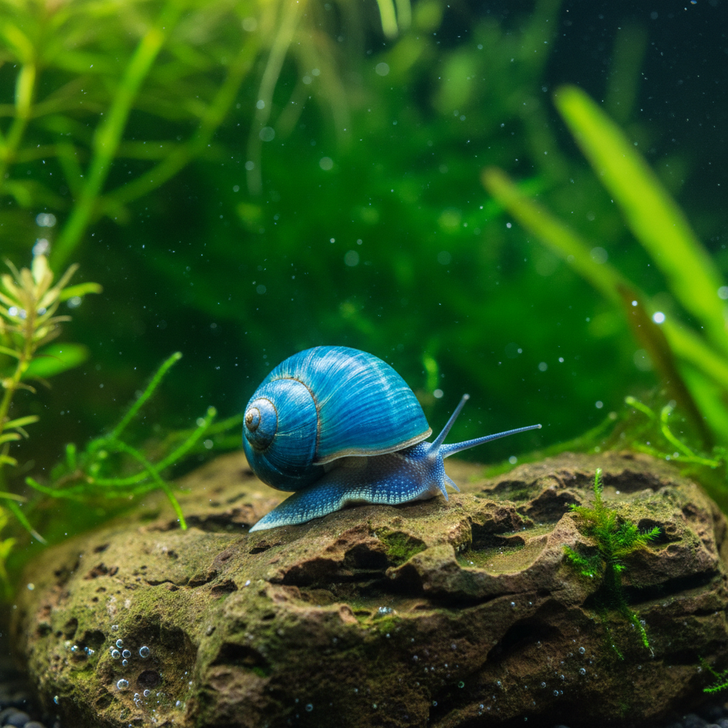 Blue Mystery Snail